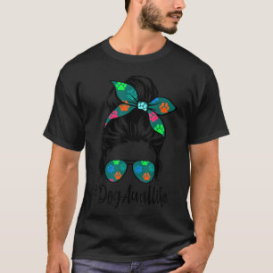 Camiseta Tia Cachorra Vida Mensageira Dia de as mães Cabelo