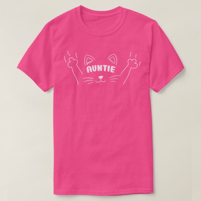 Camiseta Tia Cat Tia Kitten Lover  (Frente do Design)