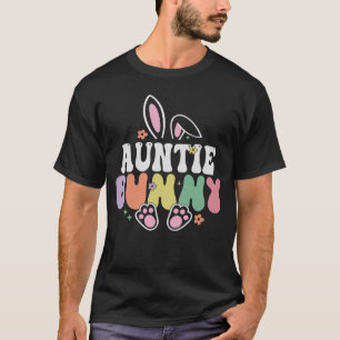 Camiseta Tia Coelhinha Páscoa Dia das Mulheres Coelho Vovó