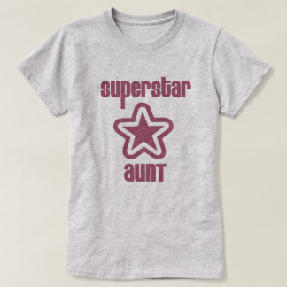 Camiseta Tia da estrela mundial