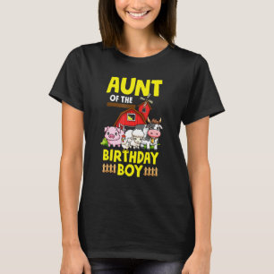 Camiseta Tia Da Fazenda De Aniversário "Barnyard Par"