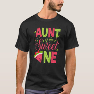 Camiseta Tia Da Mamãe De Melancia Doce Mama 1rua B