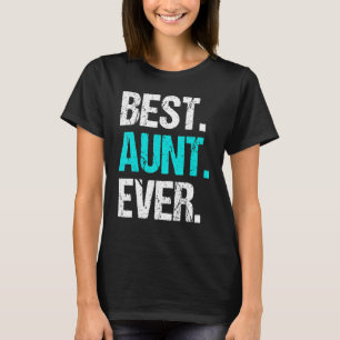 Camiseta Tia da melhor tia do mundo das mulheres