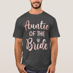 Camiseta Tia Da Noiva Chá de Noiva Dia do Casamento 