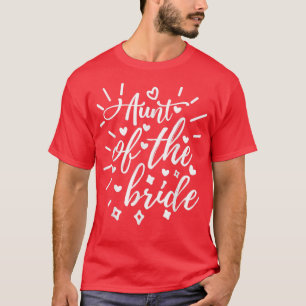 Camiseta Tia da Noiva Matching Wedding e Bachelorett