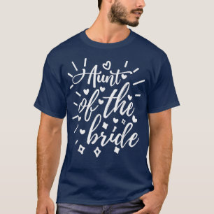 Camiseta Tia da Noiva Matching Wedding e Bachelorett