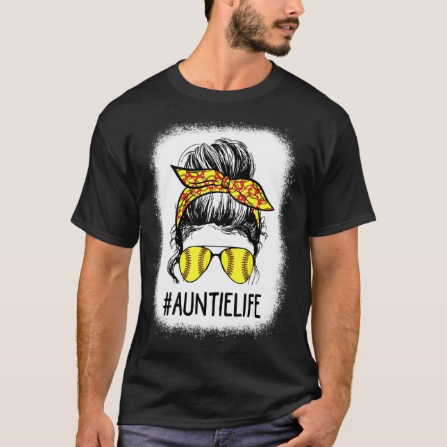 Camiseta Tia da Vida Mensageira da Mãe de Bun Sanduíche San (Frente)