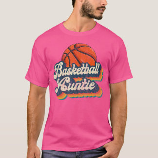 Camiseta Tia de Basquete Retro Gift, Atita de Basquete