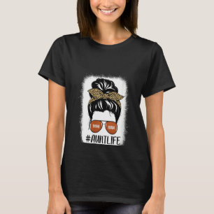 Camiseta Tia de futebol feminina Life soprou Cabelo de frei
