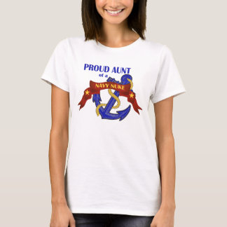 Camiseta Tia de umas armas nucleares do marinho
