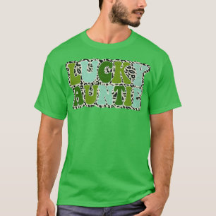 Camiseta Tia Dia de São Patrício Engraçada Da Tia Irlandesa
