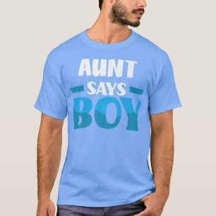 Camiseta Tia Diz Menino Sexo Festa de Revelação
