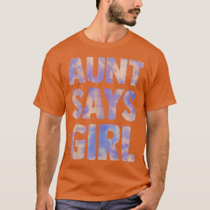 Camiseta tia diz que gênero feminino revela anúncios de gra
