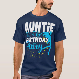 Camiseta Tia do Aniversário da Fantasia de Fada de Aniversá