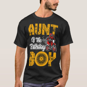 Camiseta Tia do Aniversário Garoto Tee Dirt Bike Matchi