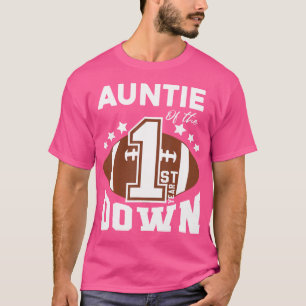 Camiseta Tia Do Ano Down Futebol Primeiro Aniversário