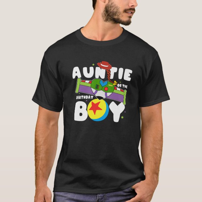Camiseta Tia Do Brinquedo De Aniversário Lover Engraçado Hi (Frente)