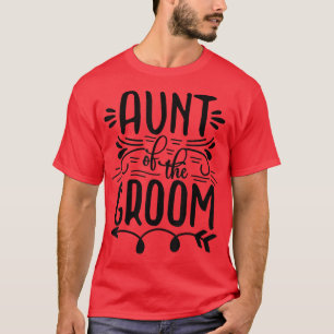 Camiseta Tia Do Casamento De Casamento E Bachelore P