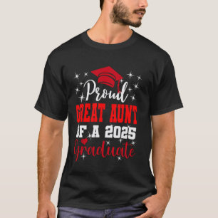 Camiseta Tia do Excelente Super Orgulhosa da Graduação do F