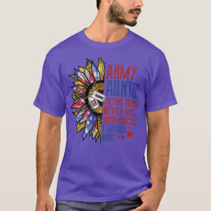 Camiseta Tia Do Exército Algumas Pessoas Nunca Encontram Se