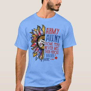 Camiseta Tia Do Exército Algumas Pessoas Nunca Encontram Se