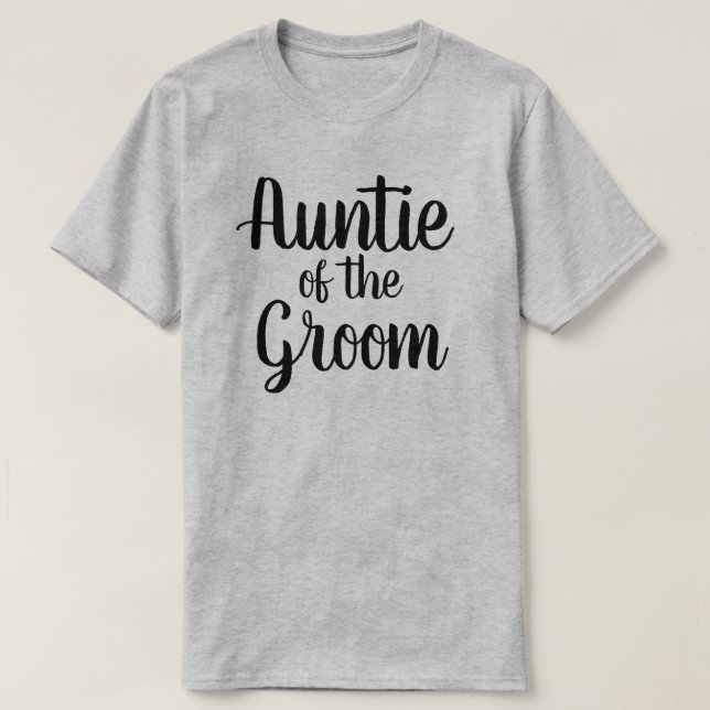 Camiseta Tia do Groom (Frente do Design)