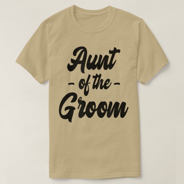 Camiseta Tia Do Grupo Correspondente GroomBachelorette5 (Frente do Design)