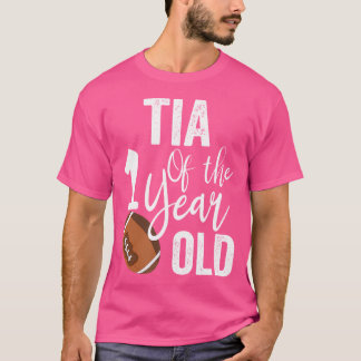 Camiseta Tia Do Nascimento De 1 Ano De Futebol De 1 Rua