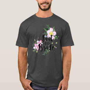 Camiseta Tia do partido nobre Lovley Pink Floral