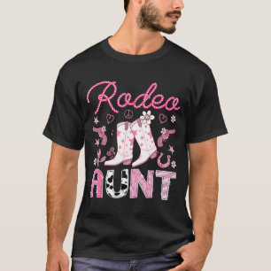 Camiseta Tia do Rodeio Nk Cowgirl Ocidental Coquete Anivers