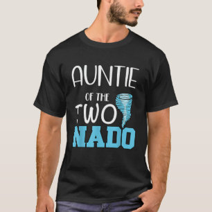 Camiseta Tia do segundo aniversário do Pensamento de Dois N
