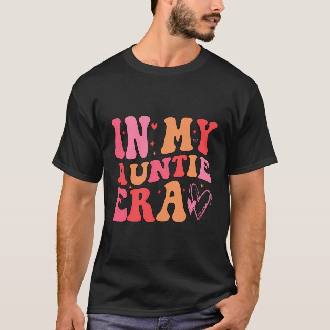 Camiseta Tia Engraçada Citação Na Minha Tia Era Niece Nephe (Frente)
