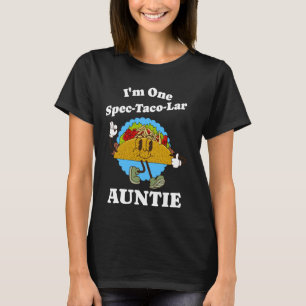 Camiseta Tia Engraçada Taco Tacos Tacos Pun