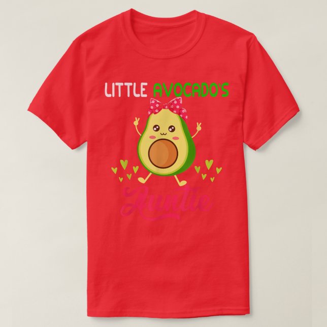 Camiseta Tia Engraçada, Tia Avocado (Frente do Design)