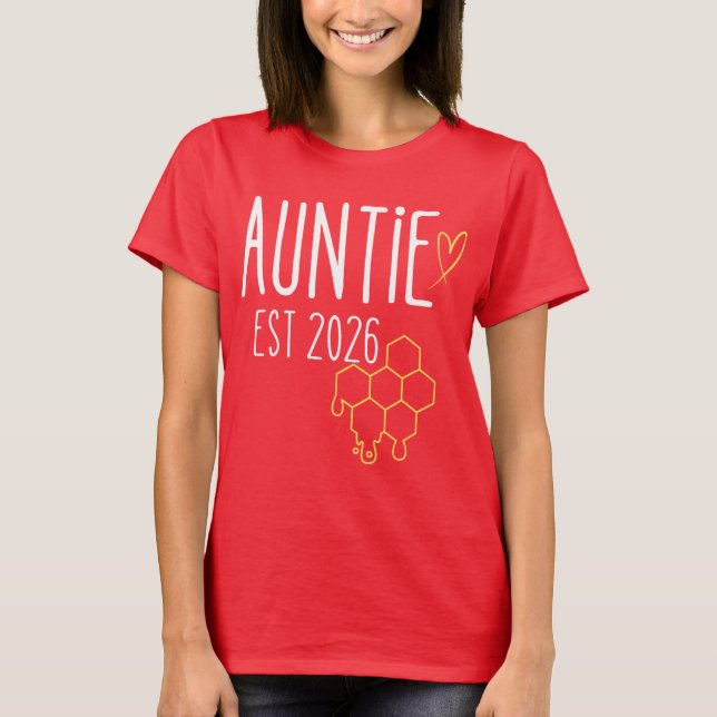 Camiseta Tia Est 2026 Design Honeycomb (Frente)