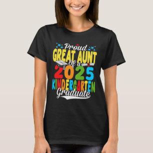 Camiseta Tia Excelente Orgulhosa Cl Do Formando De Jardim D