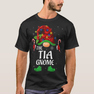 Camiseta Tia Gnomo Xadrez Vermelho de Buffalo Cristo Corres