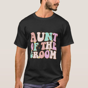 Camiseta Tia Groovy Do Noivo Jantar De Noivado Tia Do