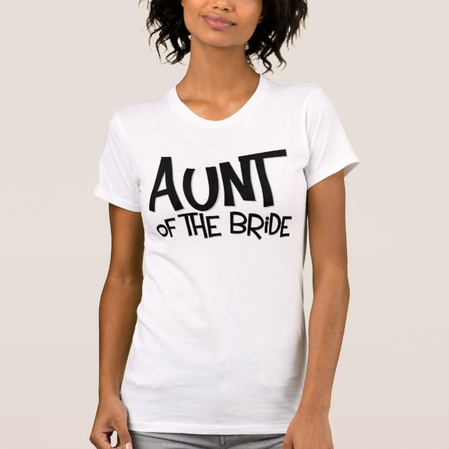 Camiseta Tia hipster da Noiva (Frente)
