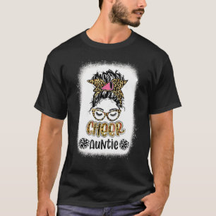 Camiseta Tia Leopard Enganada Tia Leopard Imprime Mensagem 