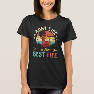 Camiseta Tia Life É A Melhor Vida Das Mulheres Africanas Ne