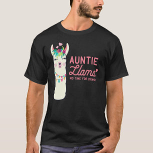 Camiseta Tia Linda Lhama Alpacas Engraçados Presente Amante