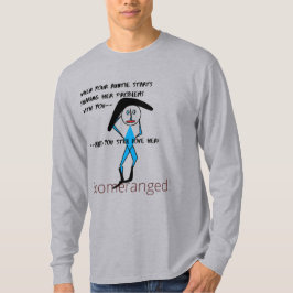 Camiseta Tia Love - Long Sleeve T-Shirt Boomerangado