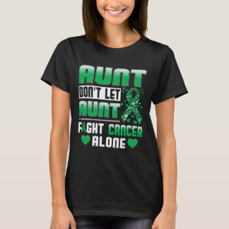 Camiseta Tia não deixe a tia lutar contra o Cancer sozinha