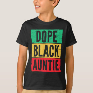 Camiseta Tia Negra Drogada Tia Junta História Mães Meses