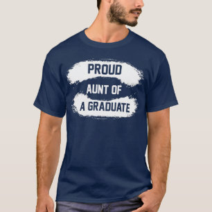 Camiseta Tia orgulhosa de um formando