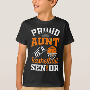 Camiseta Tia Orgulhosa De Um Mais velho De Esquema Cl De Gr