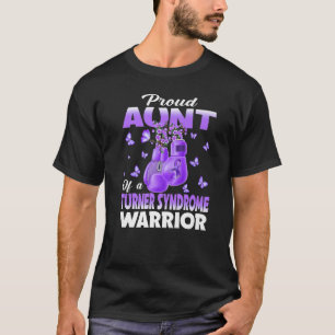 Camiseta Tia Orgulhosa De Uma Consciência Do Guerreiro Da S