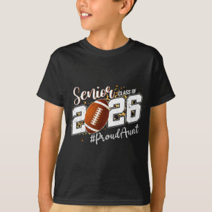 Camiseta Tia Orgulhosa Design de Futebol Senior 2026