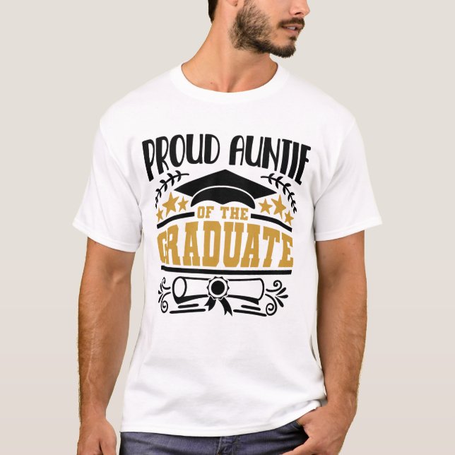 Camiseta Tia Orgulhosa Do Formando (Frente)